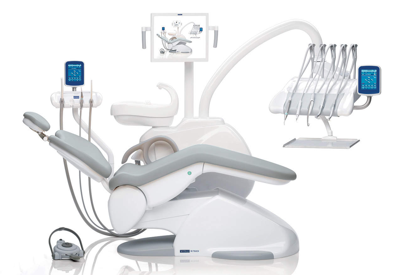 V8 Touch Dental Chair Vitali Dental Units and Chairs Vitali