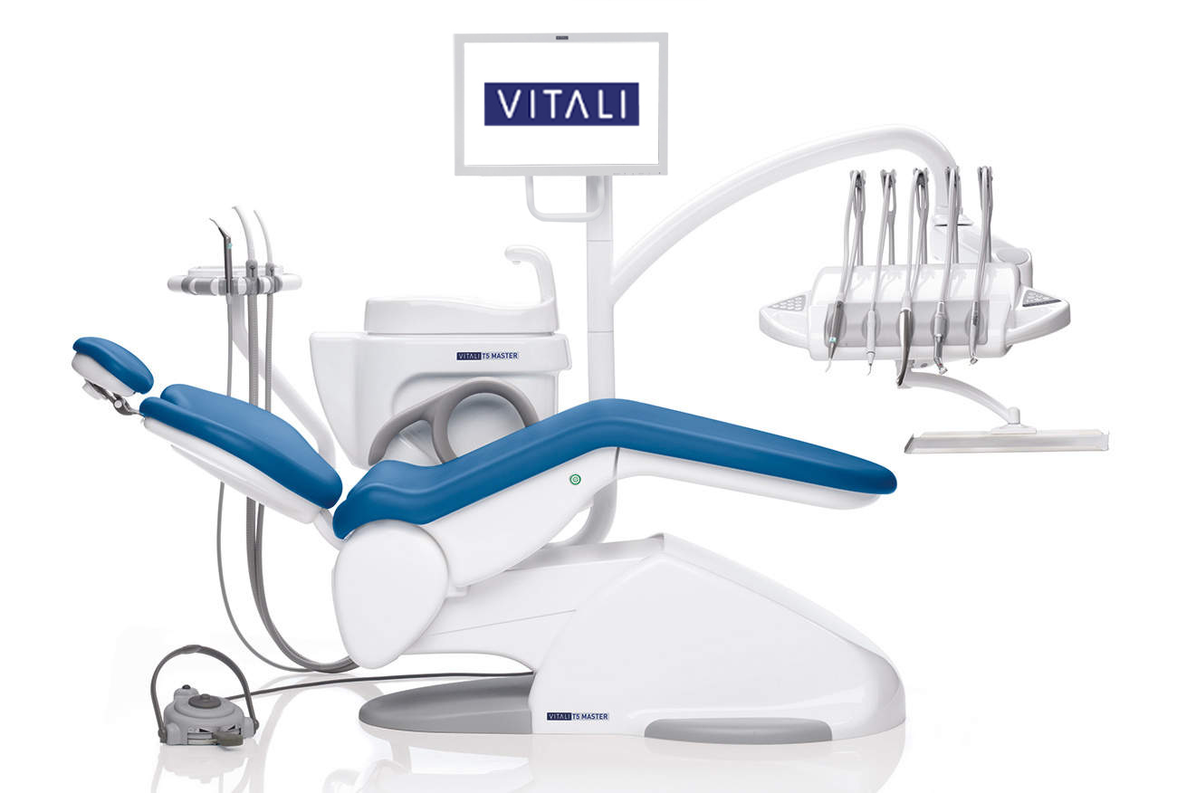 riunito odontoiatrico T5-master blu