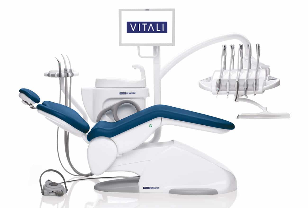 riunito odontoiatrico T5-master blu