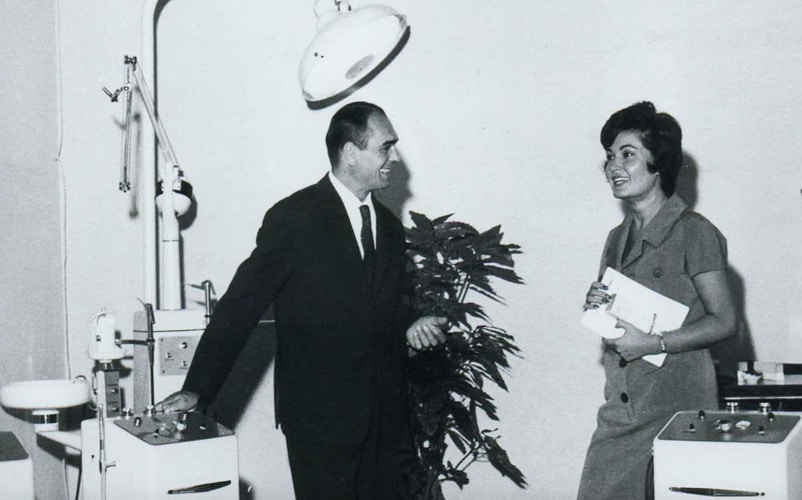 Lino Vitali fondatore dell'azieda